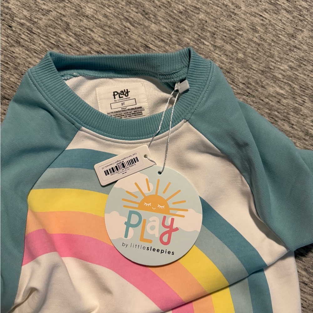 Little Sleepies Play Sweatshirt 🌈☀️ - Picture 4 of 4